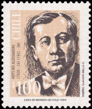 Chile #912-921, Complete Set(10), 1990, Never Hinged