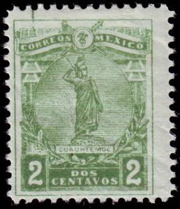 Mexico SG#294 Mint - 1915 2c. - Statues and Monuments