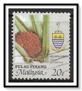 Penang #93 State Crest & Agricultural Products Used