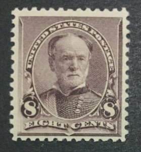 MOMEN: US STAMPS #225 MINT OG H LOT #34442