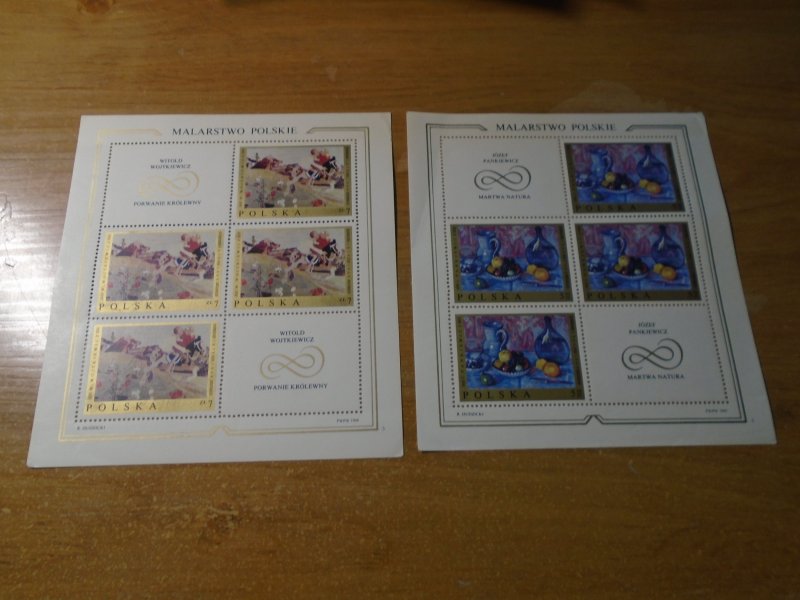 Poland  #  1675-82  MNH