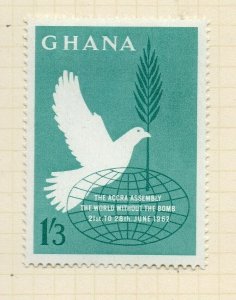 Ghana 1962 Early Issue Fine Mint Hinged 1S.3d. NW-167904