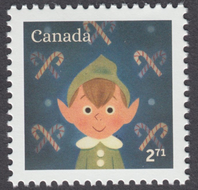 Canada -*NEW* Holiday Characters (2021) Stamp From Souvenir Sheet - MNH