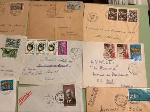 French Colonies 16 postal cover  items  Ref A1848
