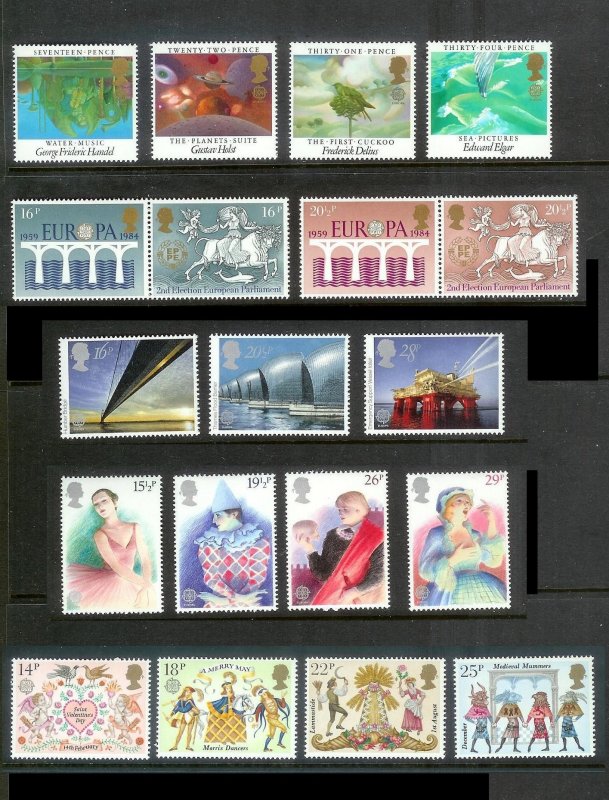 EUROPA (250) All Mint Unused Stamps Most Mint Lightly Hinged