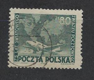 POLAND SC# 459 F-VF U 1949