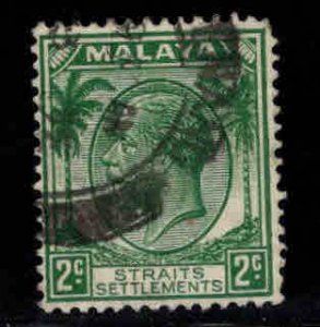 Straits Settlements Scott 218 Used 1936-37 KGV stamp