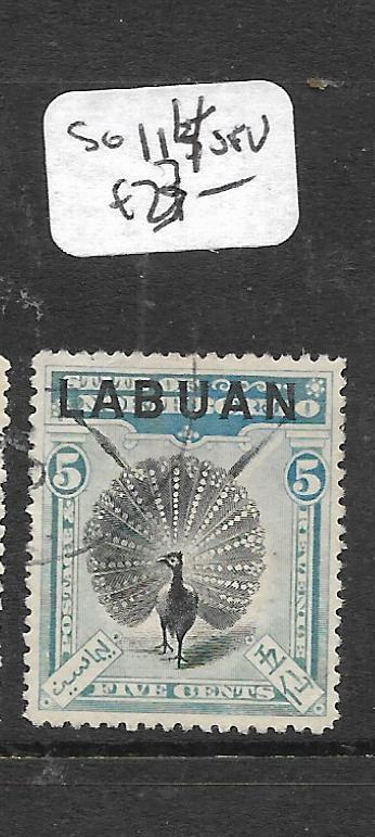 LABUAN (P2603B)  5C BIRD SG 114  VFU