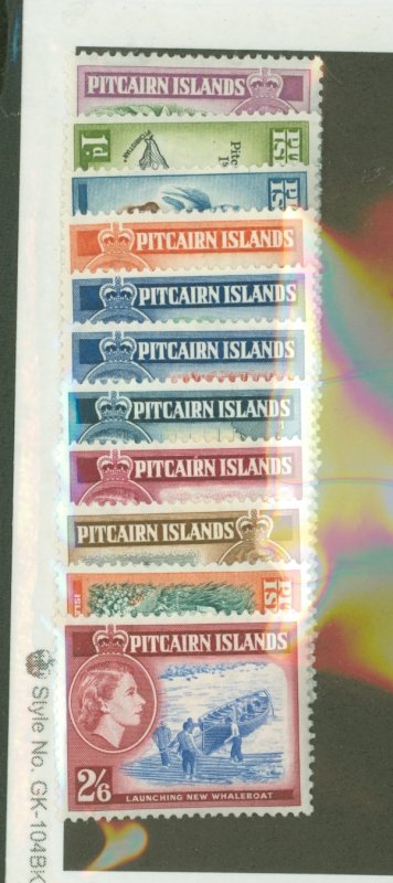 Pitcairn Islands #20-30  Single (Complete Set)