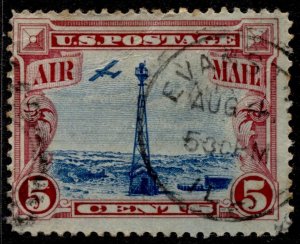 US Stamps #C11 USED AIR POST ISSUE