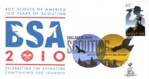  Scouting FDC, with DCP, from Toad Hall Covers