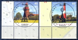 Germany 2014 Lighthouses Mi. 3089/90 Used CTO