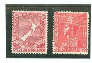 New Zealand #175/184c Unused Single