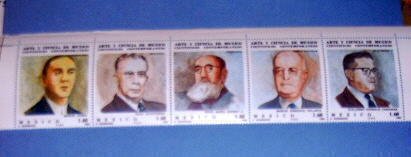 Mexico - 1297a, MNH Set...Scientists. SCV - $4.00