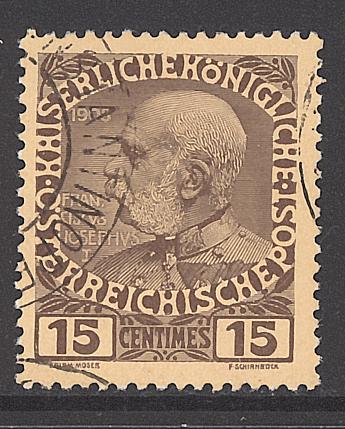 Austria Crete 1908 #17 used (CV 7.00)