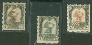 Libya #20-22 Unused Multiple