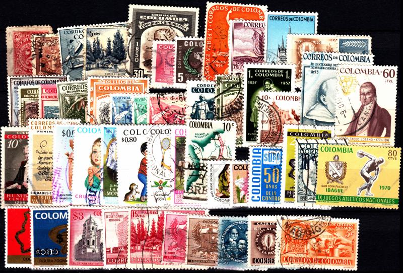 Colombia 50 different