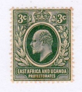 East Africa & Uganda stamp #32, MH OG slight toning,  CV $22.50