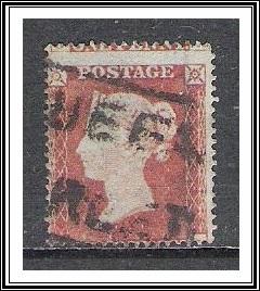 Great Britain #8 Penny Red Used