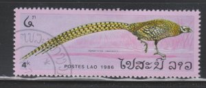 Laos 719 Pheasants 1986