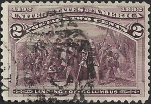 # 231 BROWN VIOLET USED LANDING OF COLUMBUS SCV-0.30