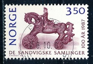 Norway #912 Single Used