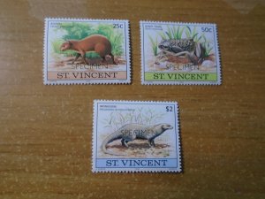 St Vincent  #  608-10  MNH   O/P  Specimen