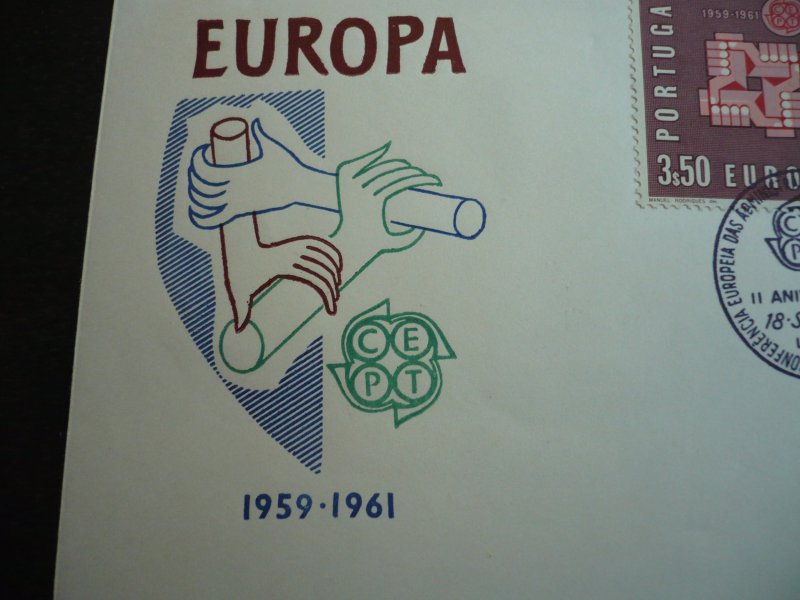 Europa 1961 - Portugal - Set on First Day Cover