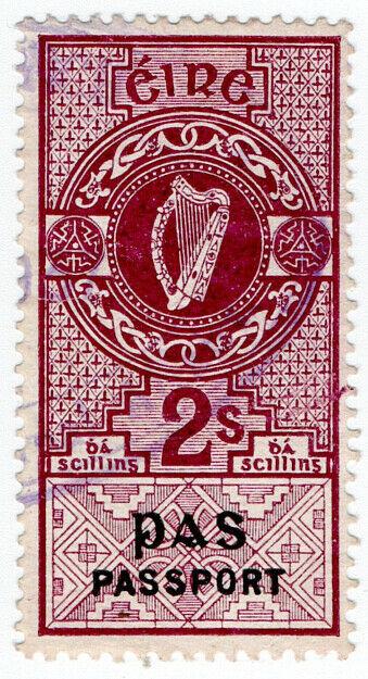 (I.B) Ireland Revenue : Passport 2/-