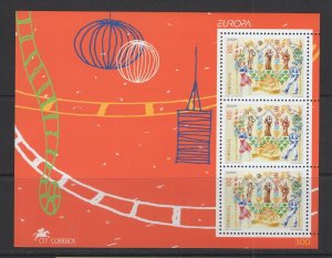 Portugal #2225a  (1998 Europa sheet) VFMNH CV $6.00