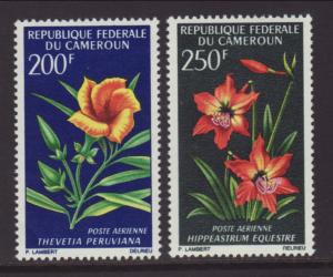 Cameroun C88-C89 Flowers MNH VF