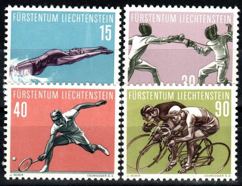 Liechtenstein #320-3 MNH CV $21.00 (X6269)