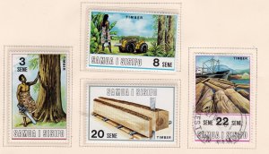 Samoa set         339 - 342       MNH OG