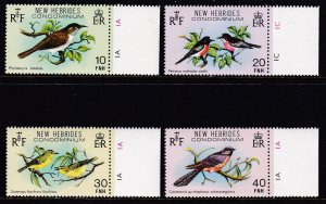 New Hebrides GB and FR, Fauna, Birds MNH / 1980