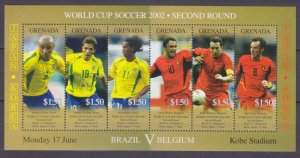 2002 Grenada 5150-5155KL 2002 FIFA World Cup in Japan and Korea 9,00 €