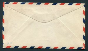 1929 Merry Christmas First Flight Cover - Boston, MA - Perfect SON Cancel