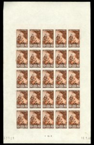 France #B205P MNH Full Sheet CV€6875.00 1946 2Fr+5Fr Postal Museum