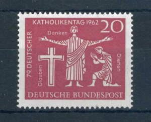 Germany 1962 Catholics' Day stamp. MNH. Sg1295 