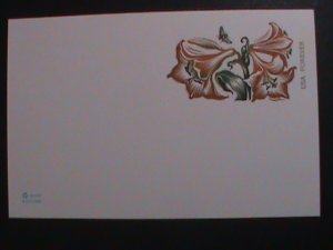 ​UNITED STATES FOREVER POST CARD- WILD FLOWERS MINT VF- WE SHIP TO WORLD WIDE