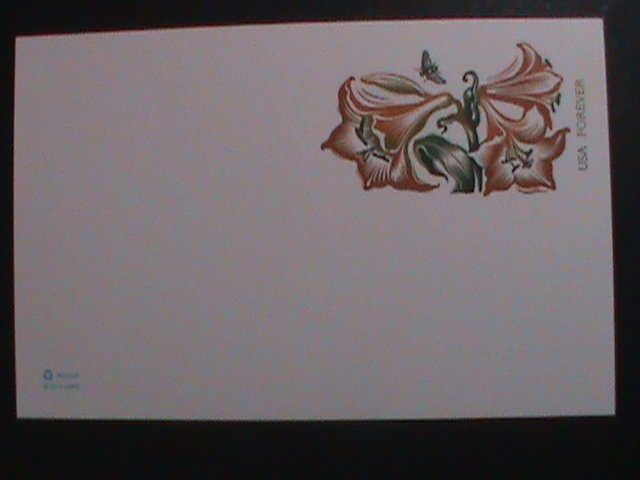 ​UNITED STATES FOREVER POST CARD- WILD FLOWERS MINT VF- WE SHIP TO WORLD WIDE