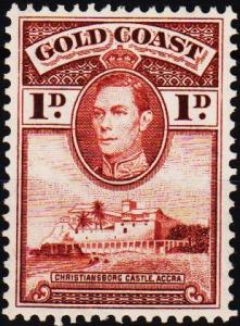 Gold Coast. 1938 1d S.G.121a Unmounted Mint