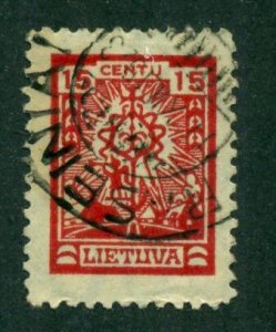 Lithuania 1923 #166 U SCV(2022) = $0.25