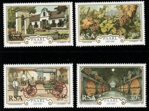 SOUTH AFRICA SG620/3 1987 300TH ANNIV OF PAARL MNH