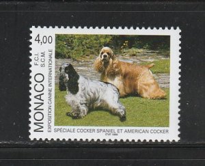 Monaco 2108 Set MNH Dogs