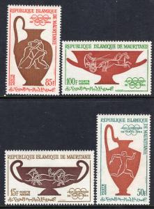 Mauritania C36-C39 Summer Olympics MNH VF