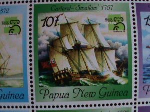 AUSTRALIA-1999-SC#1729B-WORLD STAMPS EXPO-SAILING SHIPS MNH S/S VF-ESTV. $8