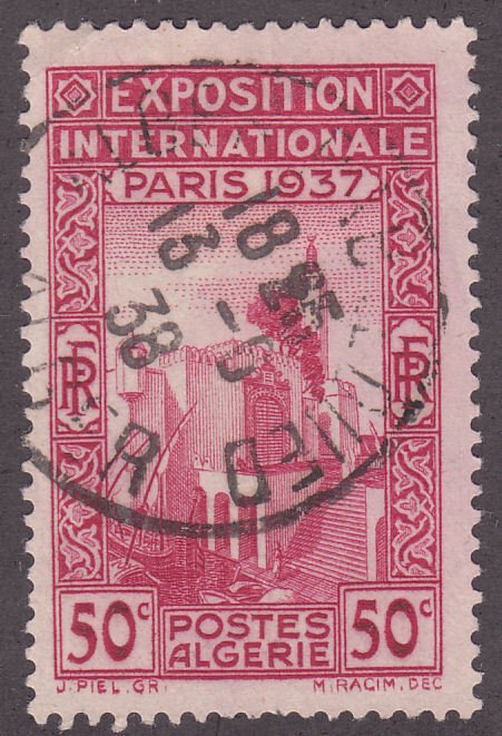 Algeria 110 Paris International Exposition 1937