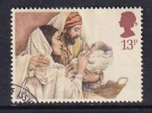 Great Britain  #1088  used   1984  Christmas 13p