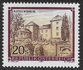 Austria - # 1472 - Wernberg Monastery - MNH