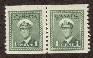 CANADA SC# 263 F-VF LH 1943 Pair